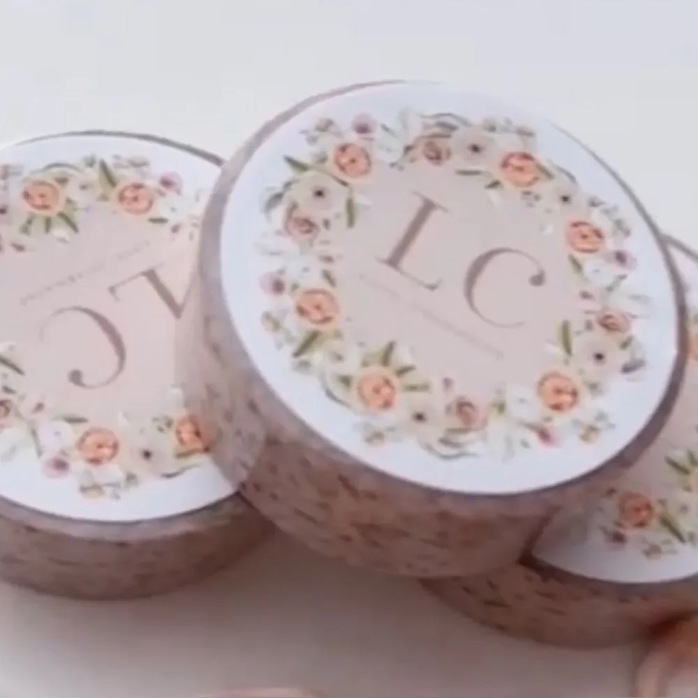LoveCharmaine Washi tape New floral motive